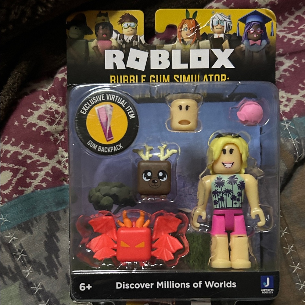 Roblox Bubble Gum Simulator (sea shell sam) set